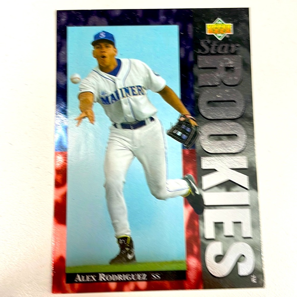 Alex Roderiguez 1994 Upper Deck Star Rookie Card #24 Mariners - Picture 7 of 7